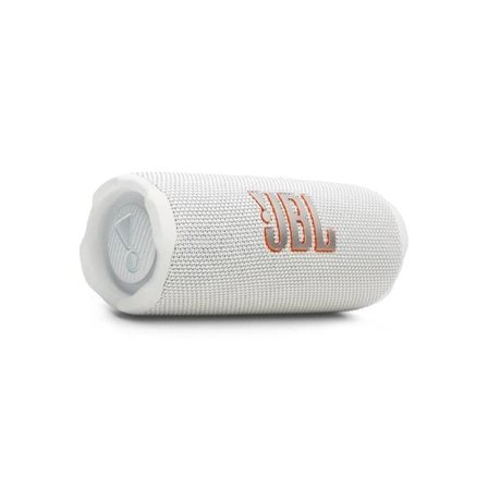 JBL Flip 7 Bluetooth-høyttaler – IP68 Vanntett 35W med Auracast og 14t Batteritid - Hvit