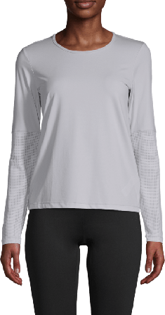 Casall Women's Iconic Long Sleeve Women long-sleeved training tops Grey 34
