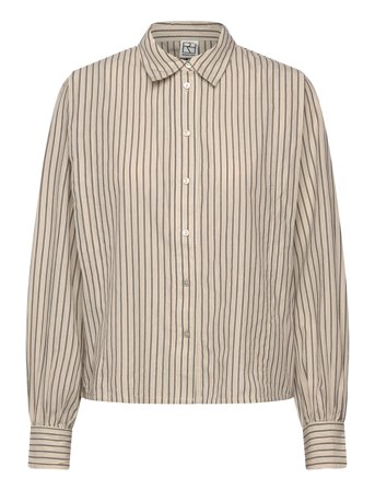 ROUGE EDIT Rouellen L/S Shirt - Grey - 44