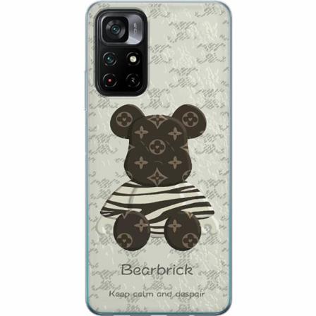 Xiaomi Poco M4 Pro 5g Mjukt Skal - Brown Bear