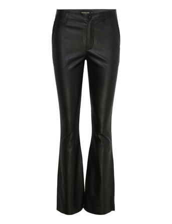 Allisondep Rw Flare Leather Pants Black DEPECHE