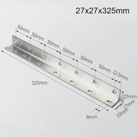 Vinkel Hjørne Kode Beslag Stand 27X27X325MM 27X27X325MM