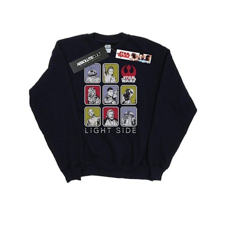 Star Wars The Last Jedi Multi Character Sweatshirt S Svart