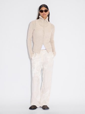 Holzweiler Luka Jacquard Trouser - Sand - Women's - Extra Large