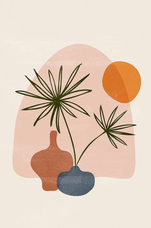 Venture Home - Poster Wonderland - Beige - Postere - 70X100 - Fra Homeroom