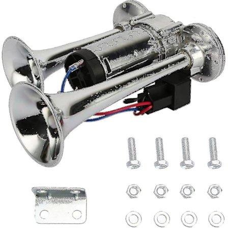 Truck Train Tuta 600db Dobbelte Trompeter Superhøj Elektrisk Bilhorn Kit Med Kompressor-XF13-
