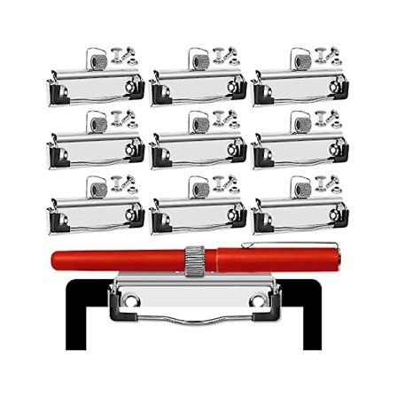 14 stk. Monterbare Klips til Klipsbræt med Penneholder Klipsbræt Klips Hardware Klipsbræt Klemme Hardware