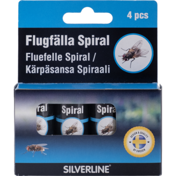 Fluefelle Spiral Silvalure 4-P