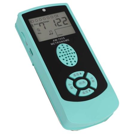 Elektronisk metronom Oppladbar Universal Digital Metronom med høy nøyaktighet for gitar Fiolin Piano Grønn- W