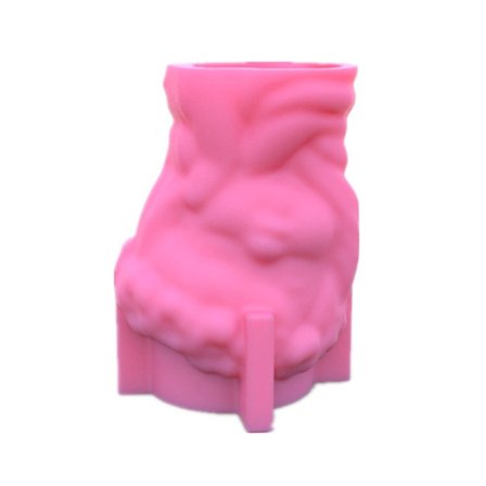 Sød Krans Pige Urtepotte Epoxy Harpiks Form Gips Stearinlys Beton Gips Silikone Form DIY Håndværk Hjem Dekorationer