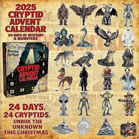 Julekalender 2025 med 24 dages overraskelsesgaver