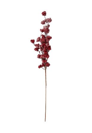 Åhléns Home Konstväxt frostade bär Blommor & växter Röd ONESIZE