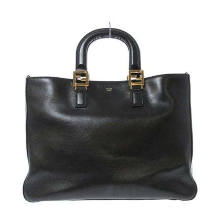 Fendi Vintage, Tote Bags Zwart, Dames, Maat:ONE Size