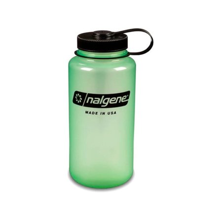 Nalgene Wide Mouth Bottle 1L flasks Green OneSize