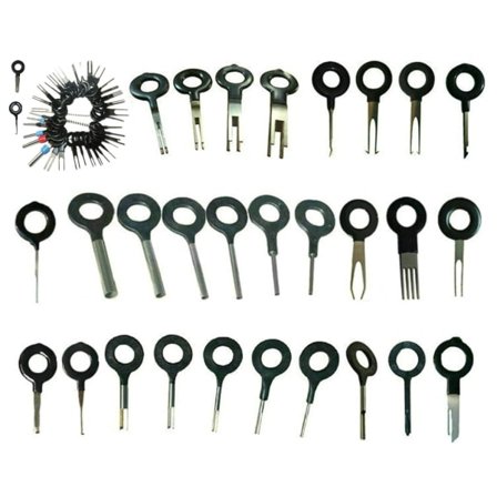 Wire Connector Terminal Pin Ekstraktor Trekker Fjerner Reparasjonsnøkkel Verktøysett Auto null - 66