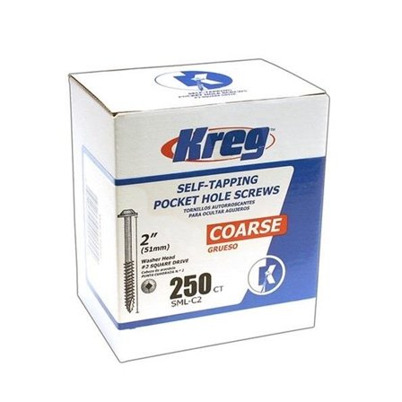 Kreg SML-C2-250 Skrue 51 mm 250-pakning, Innfesting