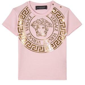 Kids - Versace Pink Medusa Print T-Shirt 24 months - Tops - 24 months - Pink - Mädchen