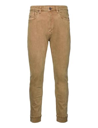 Incali Jeans Tapered Beige INDICODE*Betinget Tilbud