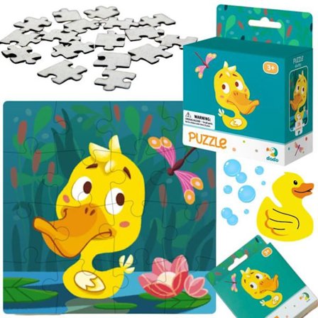 Pussel "Canard" 16 bitar Utbildningspussel för barn