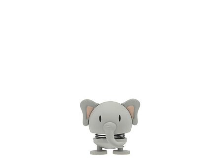 HOPTIMIST Figur Soft Elephant S Grey