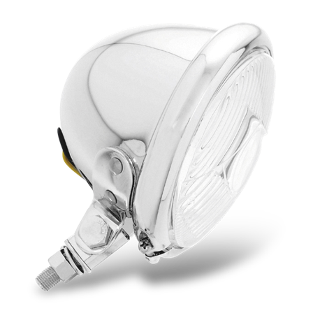 CustomAcces Auxiliary Fog Lights Chrome - Kawasaki VN 800 Classic 1996-2005