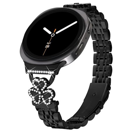 Hjärtklöver Sju-Pärl Rostfritt Stål Klockarmband Kompatibelt med Samsung Watch Ultra/Ultra 2025