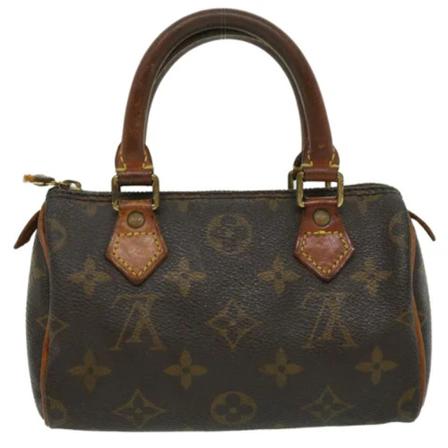 Louis Vuitton Vintage Pre-owned Canvas handbags Brun, Dame Vintage Tasker, Størrelse: ONE Size