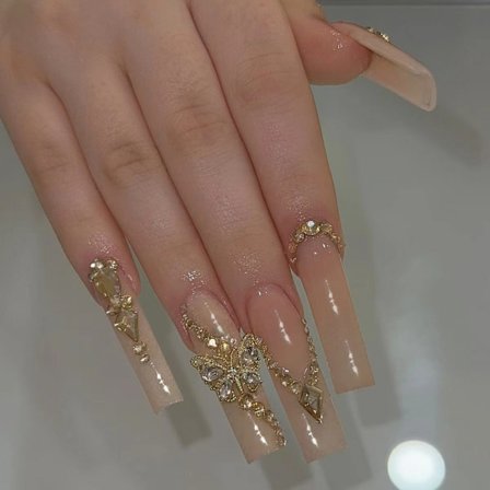 Ballerina False Nails Fake Nails 5 5