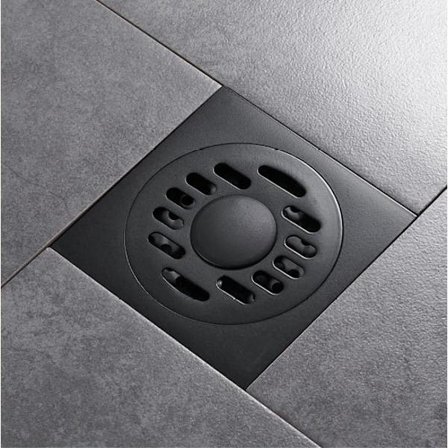 Svart koppar deodorant golvbrunn badrum tvättmaskin golvbrunn (tvättmaskin golvbrunn),