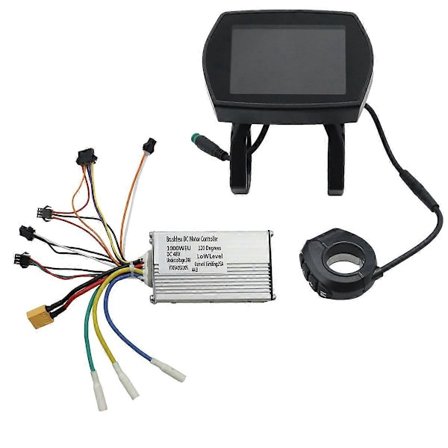 48V 25A 1000W Elektrisk Scooter Controller Kit med Display Scooter Dashboard för G2 Pro Elektrisk Sc