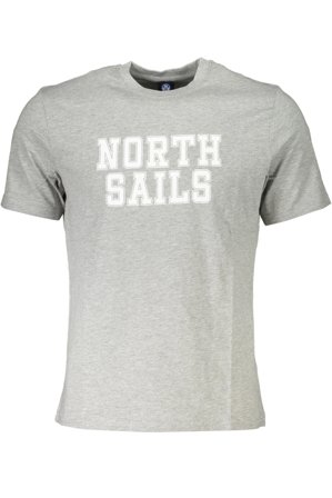 North Sails T-shirt Maniche Corte Uomo Grigio
