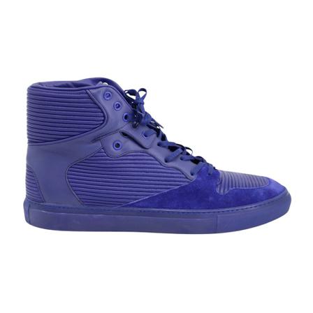 Balenciaga Vintage, Pre-owned Sneakers Blauw, Heren, Maat:44 EU,rubber