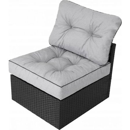 Kudde - HOBBYGARDEN - R2 EMMA TECH - 60x60 cm - Grå - Inomhus - Fyrkantig