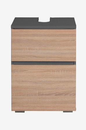 Loft24 - Allaskaappi Wisla - Harmaa - Kylpyhuoneen kalusteet - - Homeroom