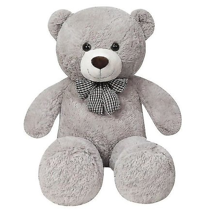 Kæmpe 105/125/145cm Blød Teddybjørn Plyslegetøj Brun Bjørn Super B