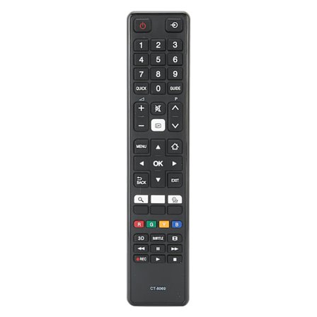 Universell TV-fjärrkontroll Ersättning för Toshiba Smart TV