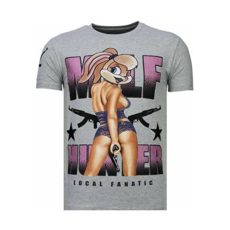 Local Fanatic - T-shirts - Grå - Herr - Storlek: L, Herr, Storlek: L