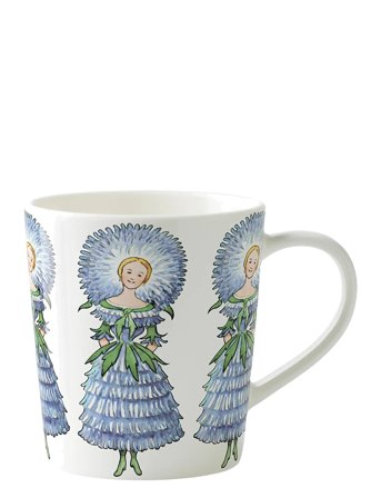 Design House Stockholm Mrs Aster Mug With Handle - Multi/patterned - 40 CL