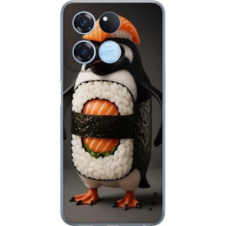 Kompatibelt Mobilskal till OnePlus OnePlus Ace Racing Sushi pingvin