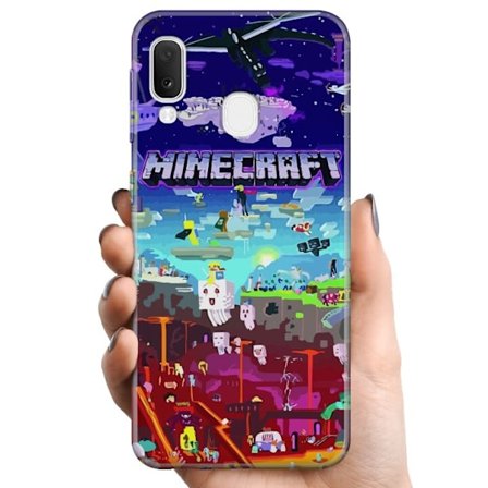 Kompatibelt Mobilskal till Samsung Samsung Galaxy A20e Minecraft