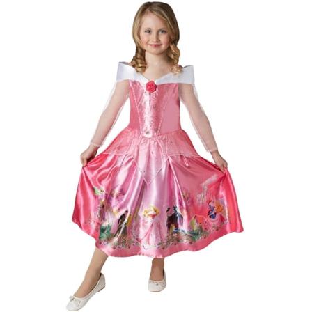 Prinsessa ruusunen 122/128 cl (7-8 vuotta) mekko disney princess