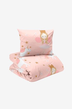 Redlunds - Nellie 2-d bädd - Rosa - Påslakanset - 150X210 - Från Homeroom