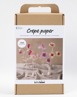 DIY Crepepapir Blomster - Creativ Company