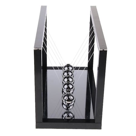 Newtons Vugge Newtons Pendulum Balance Kugler Pendul Fysik Videnskab Legetøj Undervisningshjælpemidler Kontor Skrivebord Dekoration Spejl Base