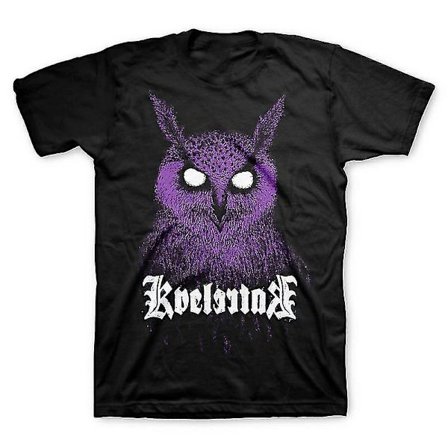 Kvelertak Barlett Owl Lila T-shirt