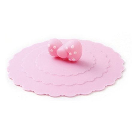 3 stk. silikone kopbetræk Støvtætte te låg 3 3