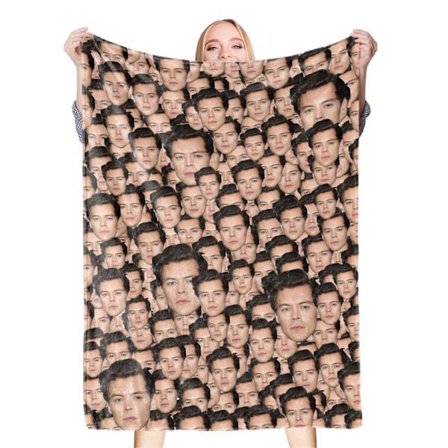 Blødt plaidtæppe til sofa, seng, kontor, aircondition, camping, 140x200 cm BL671