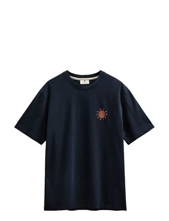 Anerkjendt Akvillads Sun S/S Tee - Navy - M
