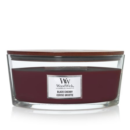 Woodwick Ellipse Candles Black Cherry 453,6gr - Candela Profumata