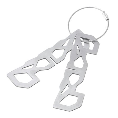 Alkoholspis Korsställ Stödställ Mini Bärbart Stativ i rostfritt stål För Vandring Utomhus Camping Spis Korsställ